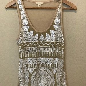 Long tank top size S